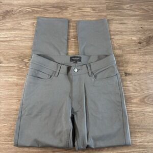 Unbound Merino Wool Pants Mens 30x30 Grey Merino Wool Stretch 5-Pocket
